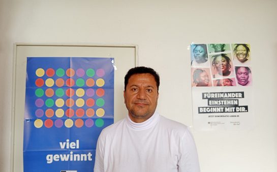 Dawoud Erfan, Hospitant bei der RAA